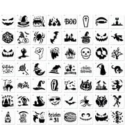 Halloween Stencils for Painting, Reusable Stencil Templates, DIY Holiday Crafts