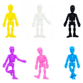thumbnail image 1 of Halloween Stretchy Bendable Skeleton Figures - 36 Pack Flexible Novelty Party Favors, Spooky Goody Bag Fillers, Classroom Prizes, and Fidget Decor, 1 of 7
