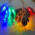 thumbnail image 1 of Halloween String Lights - 5.4Ft 10LED Skull Hand Lights for Indoor/Outdoor Decor, Spooky Skeleton Hands Lights for Party Patio Garden(Colorful), 1 of 5