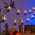 thumbnail image 1 of Halloween String Lights Decorations, 5FT 10 LED Halloween Lights, Cute Pumpkin Spider Black Cat Lights for Party Indoor Outdoor Home Decor, 1 of 5