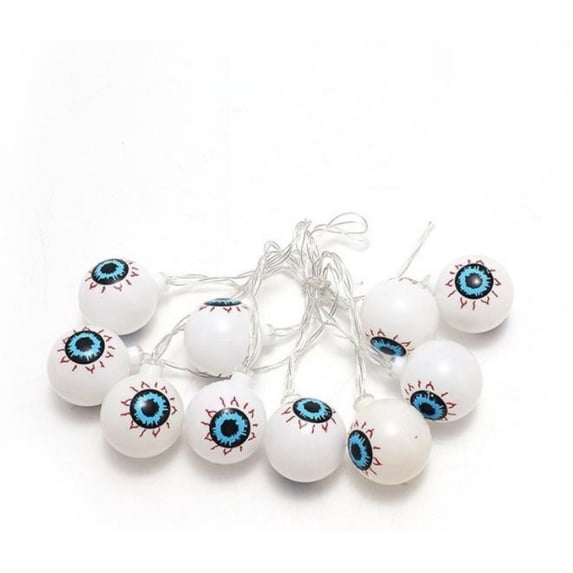Halloween String Lights,Ghost Battery Operated White and Warm String Lights, Indoor Outdoor Window Front Porch Decor Party Decorations