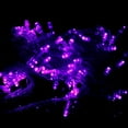 thumbnail image 1 of Halloween String Lights Indoor Outdoor, 33FT 100 LED Extendable Clear Wire 8 Modes Twinkle Fairy String Lights Plug in for Christmas Tree Holiday Party Garden Decorations (Purple), 1 of 6