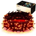 thumbnail image 1 of Epesl Waterproof 8 Mode Holiday Lighting, Orange, 46 ft, 1 of 5