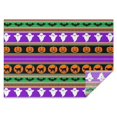 thumbnail image 1 of Halloween Striped Icons Pattern Rectangle Tablecloth 60"x84",Waterproof Polyester Rectangle Table Cloth, Wipeable Spillproof Polyester Tablecloth for Dining, Camping, Indoor and Outdoor, 1 of 5