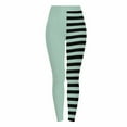 thumbnail image 1 of Halloween Striped Womens Tights Pant Witch Leggings Slim High Waist Comfy Soft Lounge Tredny Costume Party Trouser S-3XL, 1 of 6