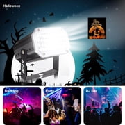 Halloween Strobe Light with Remote,haoqian Sound Activated Mini LED Strobe Lights, Super Bright 48 RGB LED, Remote Control Flash Stage Lighting, Best for DJ Home Party Show Club Disco Dance 2-Pack