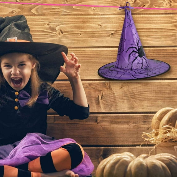 Halloween Stuff, PRETXORVE Halloween Hat Kids Adult Party Prom Dress Up Witch Hat