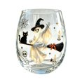 thumbnail image 1 of Halloween Style Drinking Glass Tumbler with 2D Printed Exterior Stemless Cup for Home Bar Kitchen Party Decor, 1 of 8