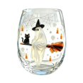 thumbnail image 1 of Halloween Style Drinking Glass Tumbler with 2D Printed Exterior Stemless Cup for Home Bar Kitchen Party Decor, 1 of 8