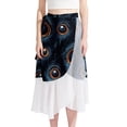 thumbnail image 1 of Halloween Stylish Chiffon Beach Skirt Summer Dress with Polyester Straps, 1 of 6