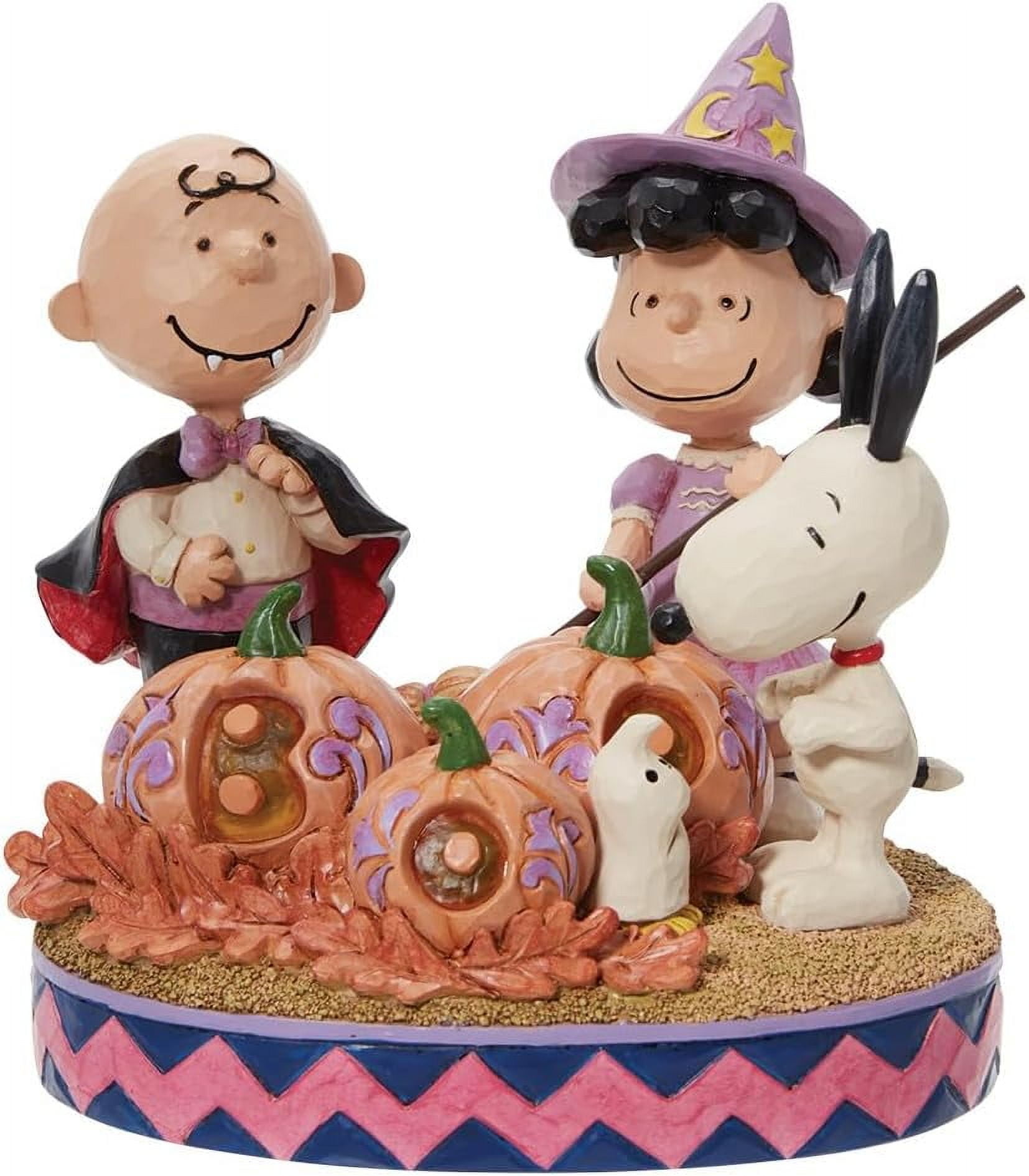 Peanuts Gang Halloween Light-Up Resin Figurine
