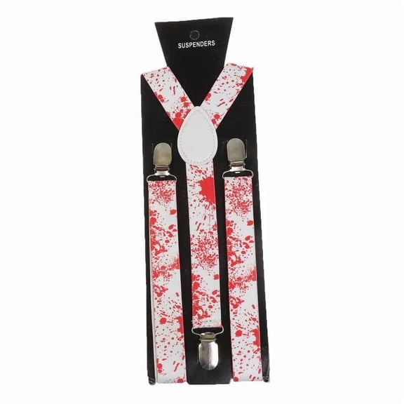 Halloween Suspender Adjustable Y shape Joker Clown Print Adult Suspenders Skull Bone Straps For Mens Fashion Cosplay Accessories