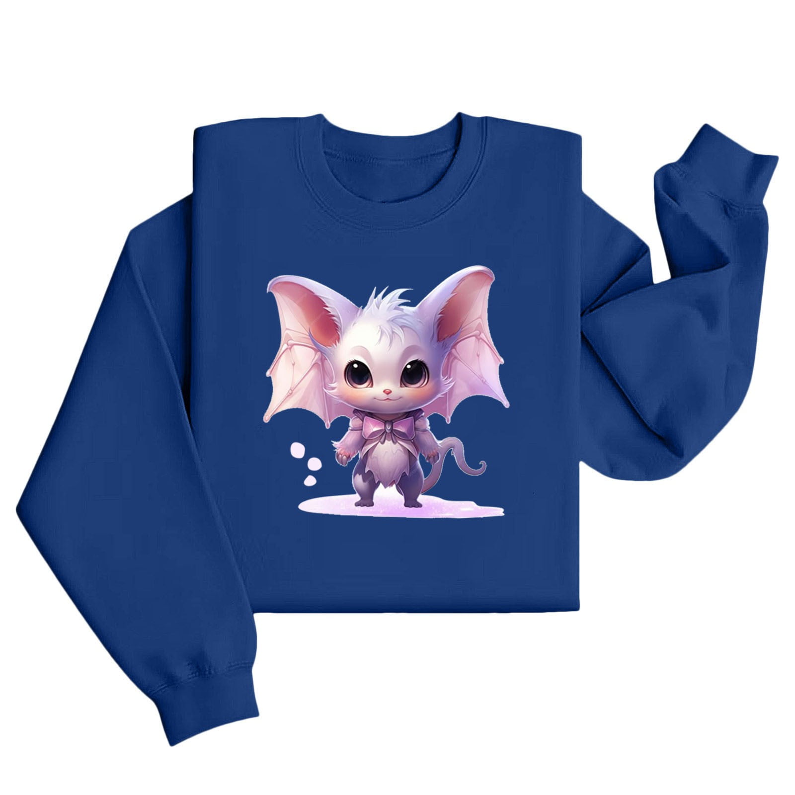 Halloween Sweatshirt Crewneck Sweatshirts Cute Graphic Pullover Tops