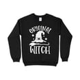 thumbnail image 1 of Halloween Sweatshirt Witch - Original Witch, Funny Halloween Sweater, 1 of 9