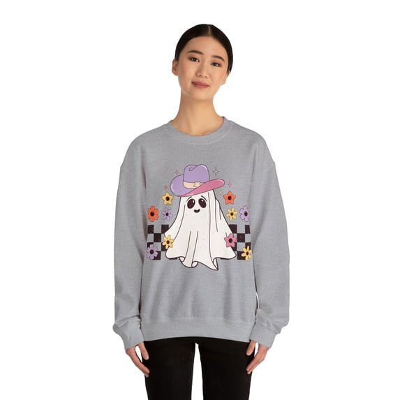 Halloween Sweatshirt for Women & Men, Trendy Halloween Fall Long Sleeve