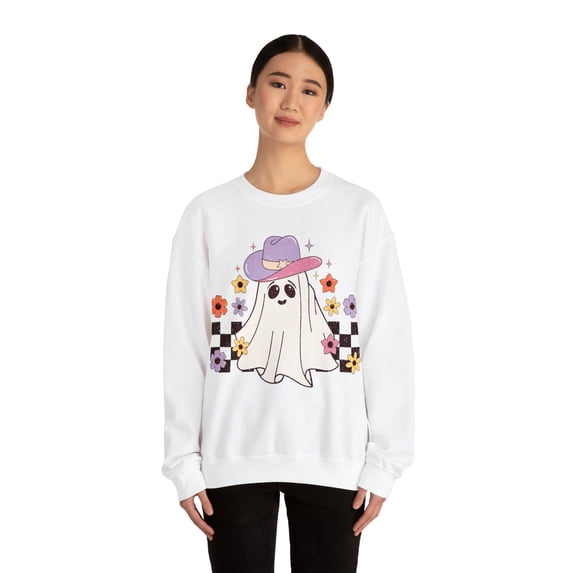 Halloween Sweatshirt for Women & Men, Trendy Halloween Fall Long Sleeve