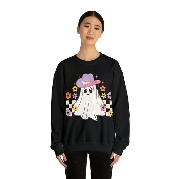 Halloween Sweatshirt for Women & Men, Trendy Halloween Fall Long Sleeve