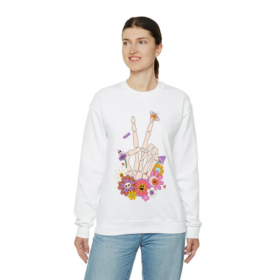 Halloween Sweatshirt for Women & Men, Trendy Halloween Fall Long Sleeve