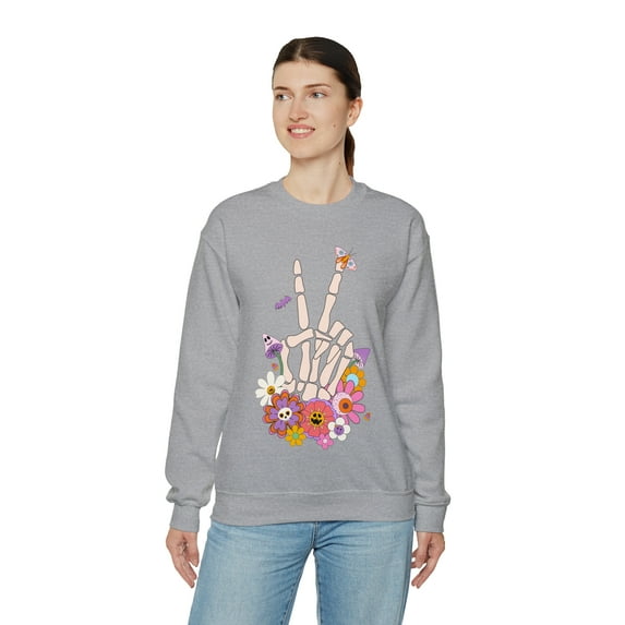 Halloween Sweatshirt for Women & Men, Trendy Halloween Fall Long Sleeve