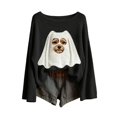 thumbnail image 1 of Halloween Sweatshirts for Women Oversized Sweatshirt Scoop Neck Tops Womens Long Sleeve Tops Fall Outfits Halloween Costumes Fashion Clothing Trendy Cute Sweatshirts, 1 of 3