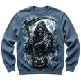 thumbnail image 1 of Halloween Sweatshirts for Toddler Boys Skeleton Print Kids Shirt Crewneck Long Sleeve Trendy Casual Pullover Tops Size 2-3T, 1 of 4