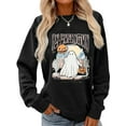 thumbnail image 1 of Halloween Sweatshirts for Women Hallowmas Pumpkin Ghost Sweatshirtd Funny Party Spooky Pullover Sweatshirt, 1 of 4