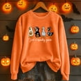 thumbnail image 1 of Halloween Sweatshirts for Women Lightweight Printing Oversized Sweaters Casual Loose Fit Pullover Long Sleeve Tops Comfy 2025 Fall Winter Outfits, 1 of 5