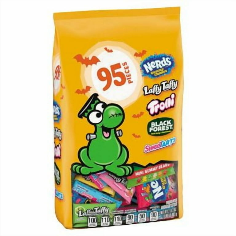 Halloween Sweet & Sour Favorites Candy Mix – 95 Count, 31.87 oz