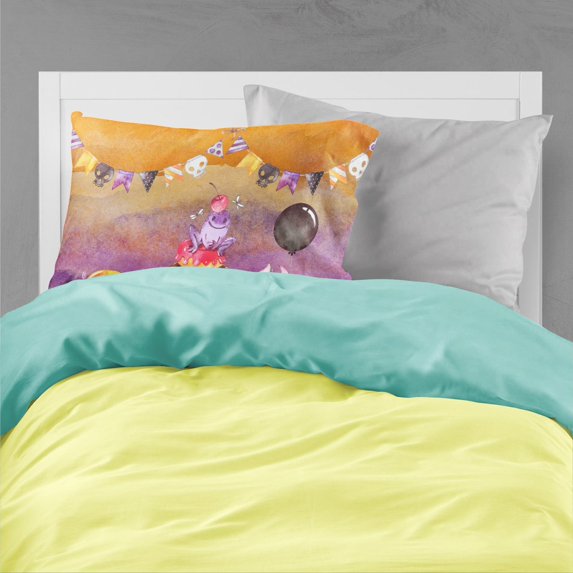 Halloween Sweets Party Fabric Standard Pillowcase