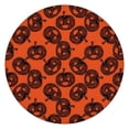 thumbnail image 1 of Halloween Swirled Pumpkins Pattern Round Fitted Tablecloth with Elastic Edge,Dining Table Cover Waterproof,Outdoor Round Tablecloth for Camping,Dining,Indoor and Outdoor, 1 of 7