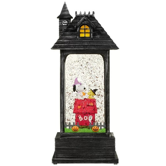 Halloween Swirling Glitter Lantern with Lights & Music Snoopy