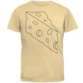 thumbnail image 1 of Halloween Swiss Cheese Food Costume Mens T Shirt, 1 of 5