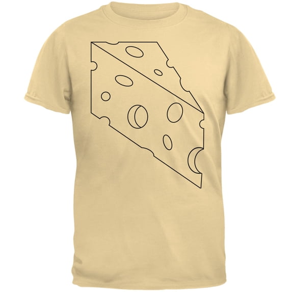 Halloween Swiss Cheese Food Costume Mens T Shirt