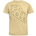 thumbnail image 1 of Halloween Swiss Cheese Food Costume Mens T Shirt Yellow Haze X-LG, 1 of 1