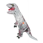 Halloween T-Rex Dinosaur Inflatable Suit Children's Day Party Funny Outdoor Games Photo Cartoon Animal Doll-white