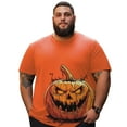 thumbnail image 1 of Halloween T Shirt Big & Tall Men Shirts Funny Graphic Short Sleeve Plus Size Tee Tshirts L T3 5DLV 015, 1 of 8