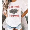 Halloween TShirt Tis The Season To Be Creepy TShirt Cute Halloween