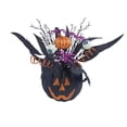 thumbnail image 1 of Halloween Table Centerpieces Decorations 12'' x 16'' , Lantern Artificial Flowers Pumpkin with Spider and Eyeball Halloween Tabletop Decor for Home Kitchen Indoor Outdoor, 1 of 6