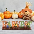 thumbnail image 1 of Halloween Table Decorations, Happy Halloween Wooden Centerpiece Signs Skull Pumpkin Decor Halloween Decorations for Home Classroom Kitchen, 1 of 6