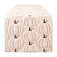 thumbnail image 1 of Halloween Table Runner - 1Pc Quilted Pumpkin Embroidery Tablecloth Party Dining Home Decor A, 1 of 5