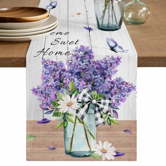 Halloween Table Runner 36 Inches, Scary Red Blood Drop Splash Monochrome Bed Runner Dresser Scarves Tabletop for Indoor Outdoor Parties/Ceremony/Banquet, 13"x 36"