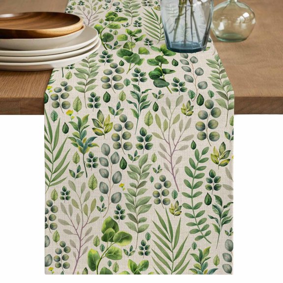 Halloween Table Runner 70 Inches, Purple Black Ghost Pumpkin Bat Stars Cat Bed Runner Dresser Scarves Tabletop for Indoor Outdoor Parties/Ceremony/Banquet, 13" x 70"