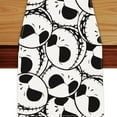 thumbnail image 1 of Halloween Table Runner, Christmas Table Runner,Xmas Seasonal Fall Gothic Skull Christmas Table Cloth Halloween Decorations for Home Kitchen Dining Party Decor (13x72 Inch), 1 of 6
