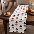 thumbnail image 1 of Halloween Tablecloth, Fall Dining Cover, Ghost Pumpkin Decor, Soft Wrinkle-Resistant Fabric and Reusable Easy-Clean Surface for Dining Tables, Party Settings and Home Displays., 1 of 7
