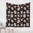 thumbnail image 1 of Halloween Tapestry Wall Hanging, halloween spider web ghost Tapestry for Bedroom Aesthetic, Cute Tapestry Wall Decor, Halloween Decoration for Bedroom, Living Room, Indoor 59x59in, 1 of 7