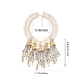 thumbnail image 1 of Halloween Tassel Necklace, Halloween Luxury Skulls Statement Necklace for Female Retro Fashion Gifts Accessories for Holiday, 1 of 8