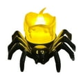thumbnail image 1 of Halloween Tea Lights Candles, Halloween Flameless LED Candle Holder Lights Battery Operated , Spider Tealights Electric Flickering Candle for Halloween Party Decorations, 1 of 6