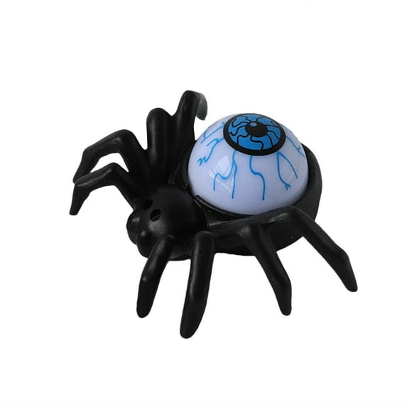 Halloween Tea Lights Candles Spider Eyeballs Decorations with 6H Timer,Battery Operated Halloween Flameless Candles LED Halloween Spider Candle Holders Flickering Table Party Decor