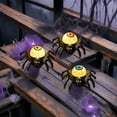 thumbnail image 1 of Halloween Tea Lights Candles Spider Eyeballs Decorations Halloween Decorations Indoor Halloween Spider Decorations Eye Light Spider Back Explosion Eye Candle Light Party Mood Decoration Supplies, 1 of 7