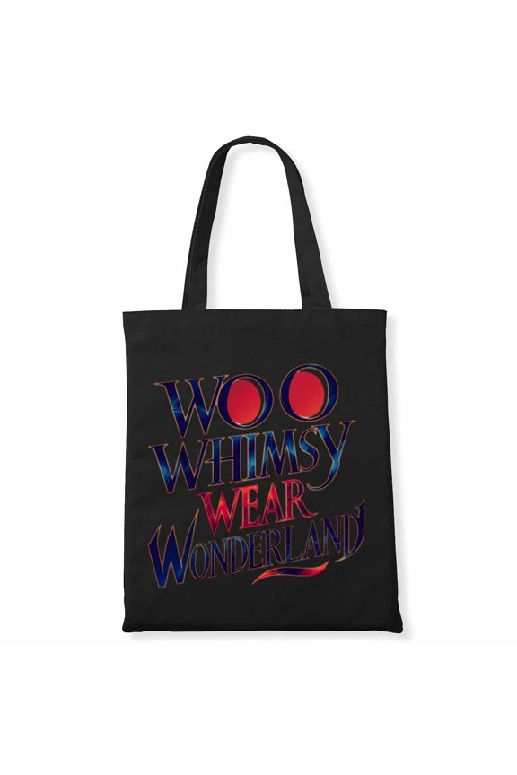 Halloween Teacher Woo Woo Whimsy Wear Wonderland Canvas Bag 1Pc